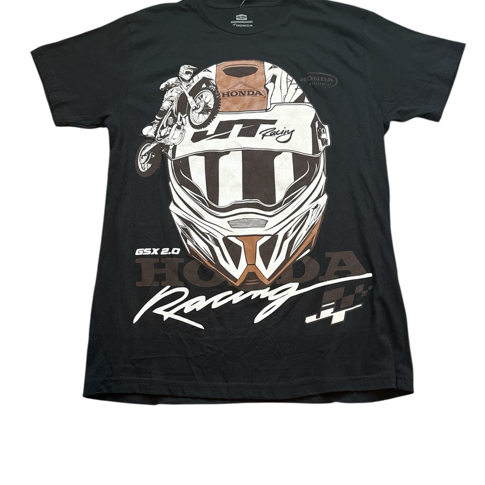 Honda Racing GSX 2.0 Motocross Helmet Graphic T-Shirt